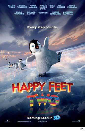 Affisch fr Happy Feet 2 (3D) p Bio i Kiruna p Kiruna Folkets Hus