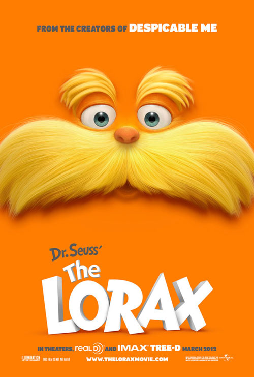 Affisch fr Dr. Seuss' The Lorax (3D) (Matiné) p Bio i Kiruna p Kiruna Folkets Hus