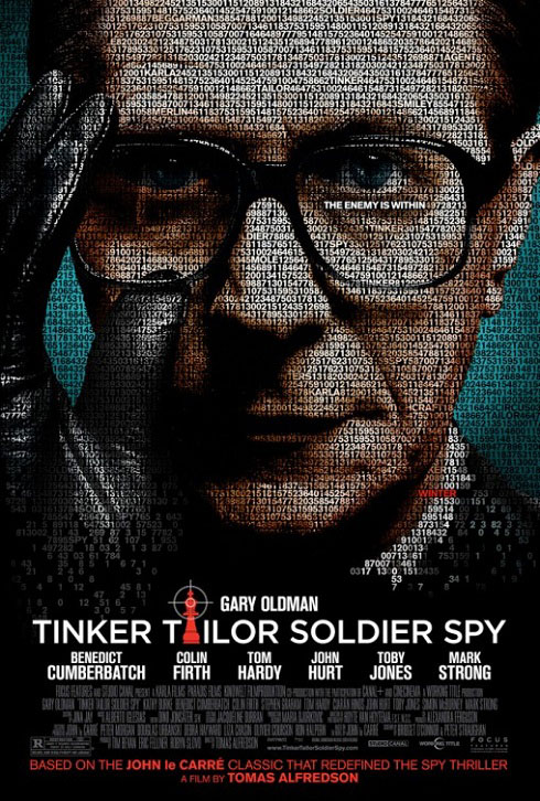 Affisch fr Tinker, Tailor, Soldier, Spy p Bio i Kiruna p Kiruna Folkets Hus