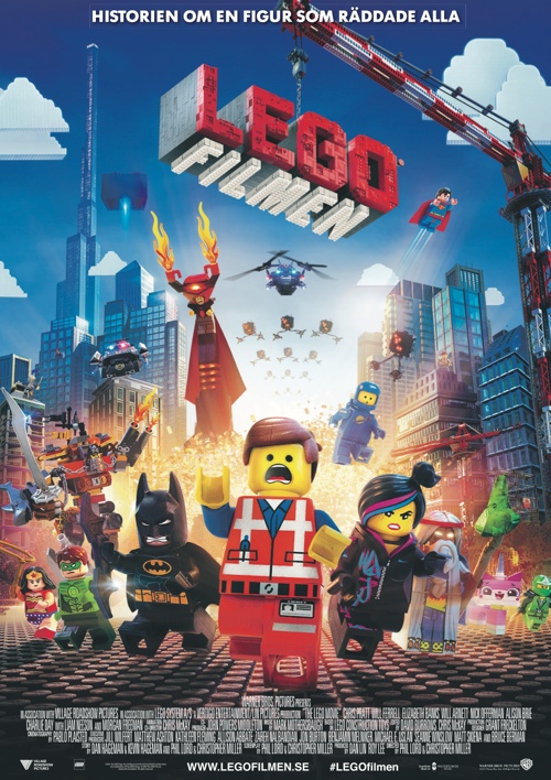 Affisch fr LEGO® FILMEN (Sv. Tal) (Utan 3D) p Bio i Kiruna p Kiruna Folkets Hus