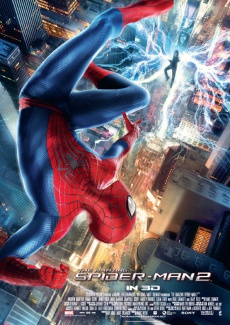 Affisch fr The Amazing Spiderman 2 (Utan 3D) p Bio i Kiruna p Kiruna Folkets Hus