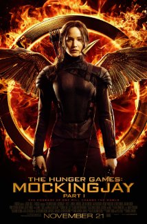 Affisch fr The Hunger Games - Mockingjay Part 1 p Bio i Kiruna p Kiruna Folkets Hus