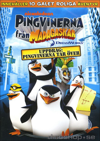 Affisch fr Pingvinerna från Madagaskar 3D(sv tal) p Bio i Kiruna p Kiruna Folkets Hus