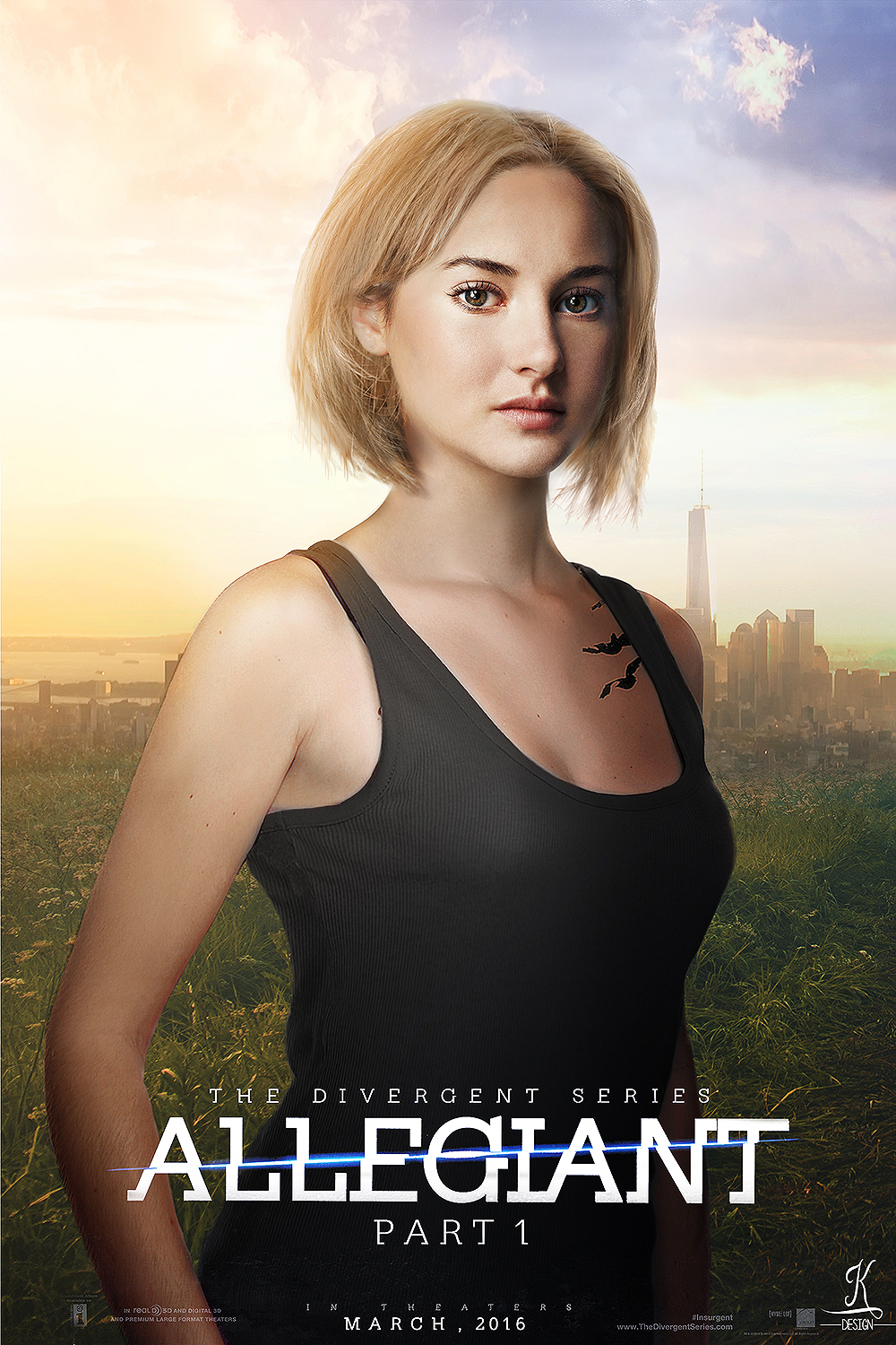 Affisch fr The Divergent Series: Allegiant p Bio i Kiruna p Kiruna Folkets Hus