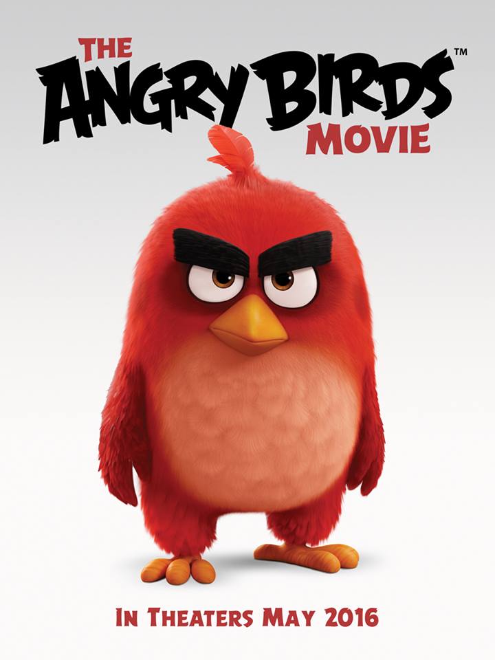 Affisch fr The Angry Birds Movie (Sv. Tal) p Bio i Kiruna p Kiruna Folkets Hus