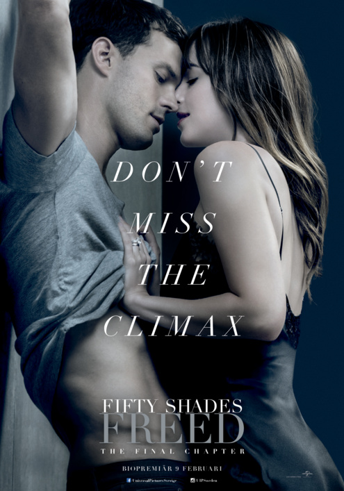 Affisch fr Fifty shades freed p Bio i Kiruna p Kiruna Folkets Hus