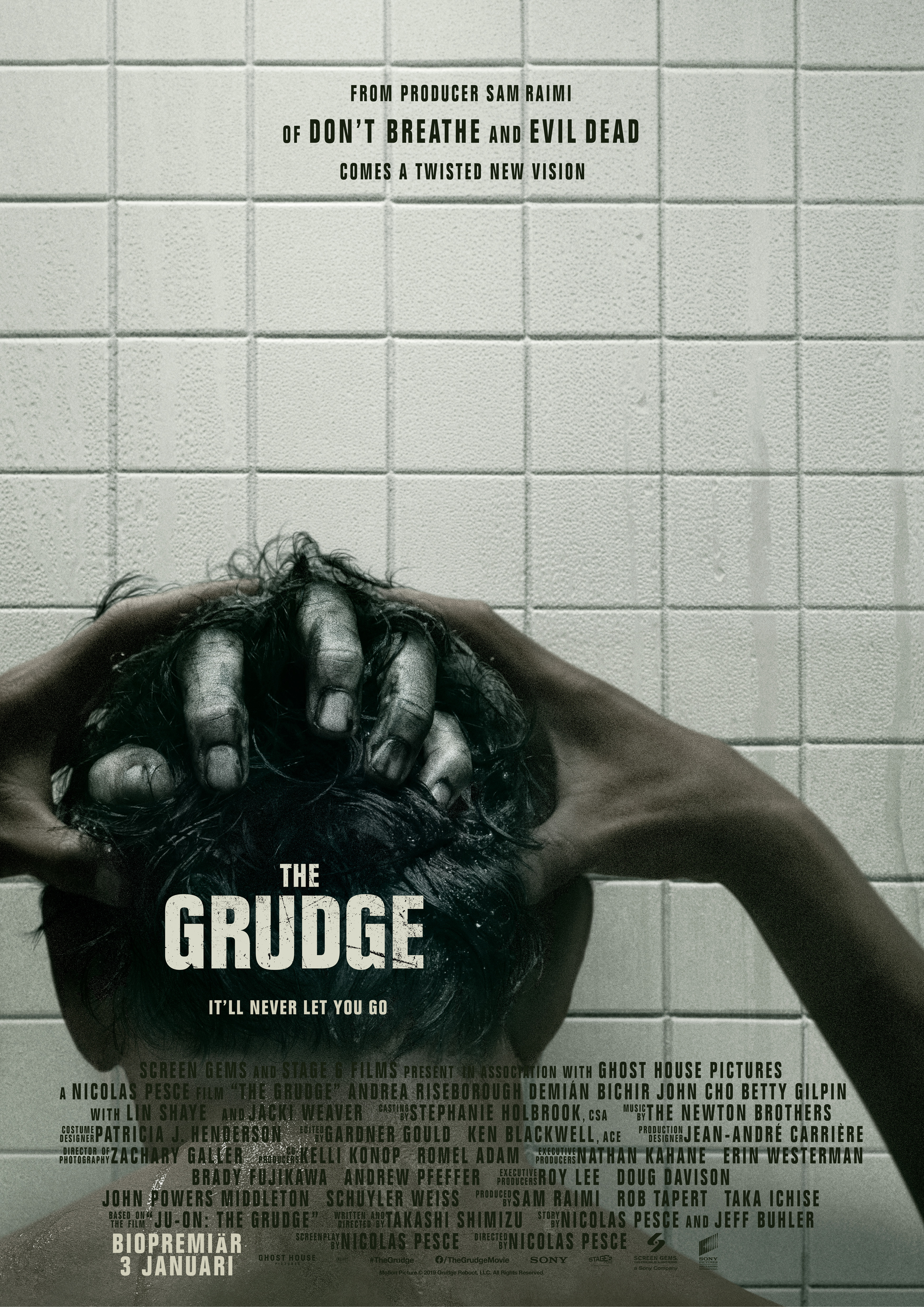 Affisch fr THE GRUDGE p Bio i Kiruna p Kiruna Folkets Hus