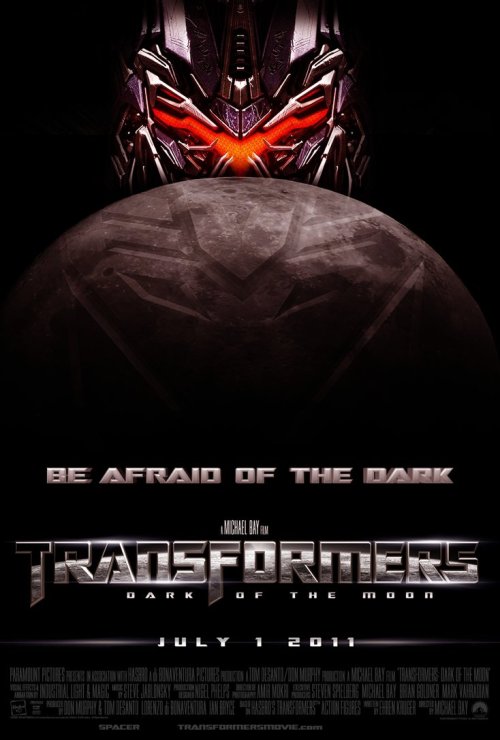 Affisch för Transformers 3: Dark of the Moon (3D) på Bio i Kiruna på Kiruna Folkets Hus